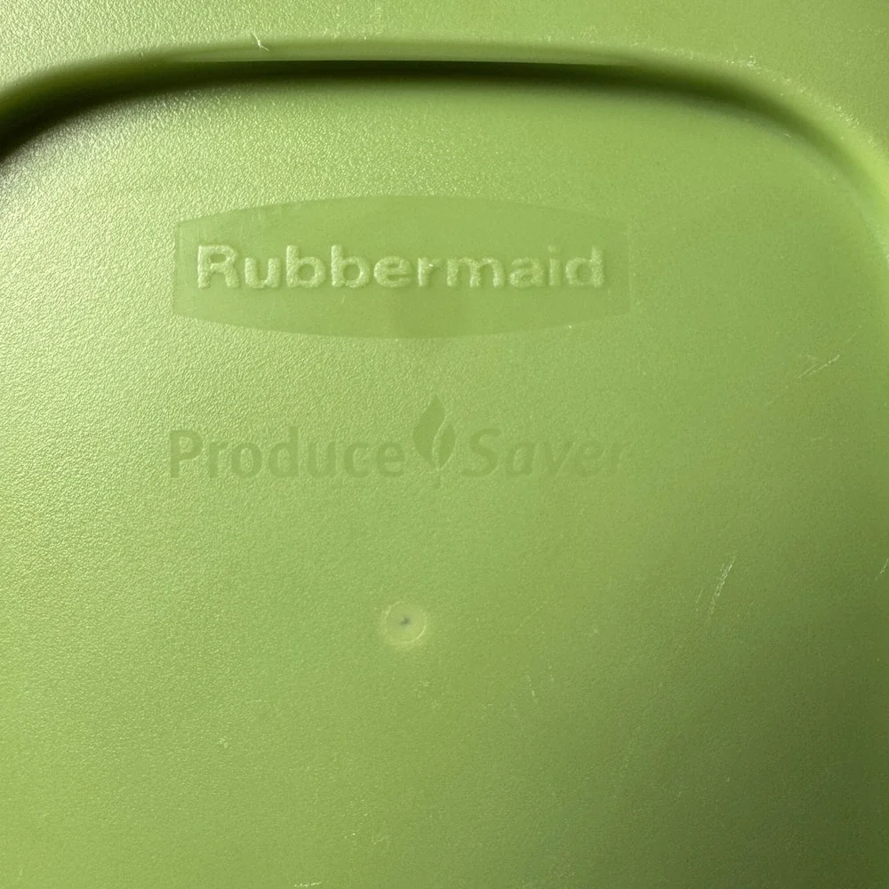 Rubbermaid FreshVent Produce Saver Replacement Lid Green 7K02 Square